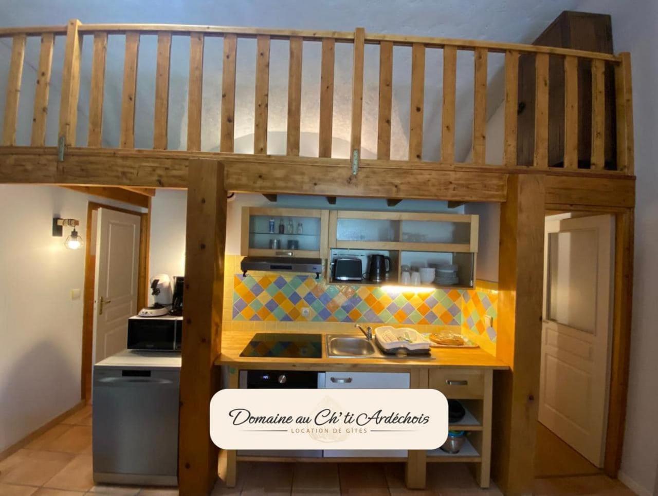 Rochessauve Gite De Groupe - Domaine Au Ch'Ti Ardechois מראה חיצוני תמונה