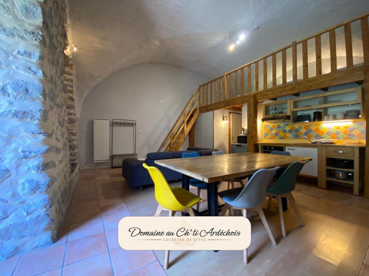 Rochessauve Gite De Groupe - Domaine Au Ch'Ti Ardechois מראה חיצוני תמונה