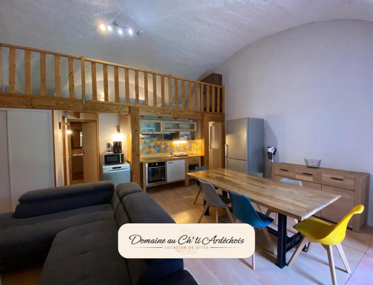 Rochessauve Gite De Groupe - Domaine Au Ch'Ti Ardechois מראה חיצוני תמונה