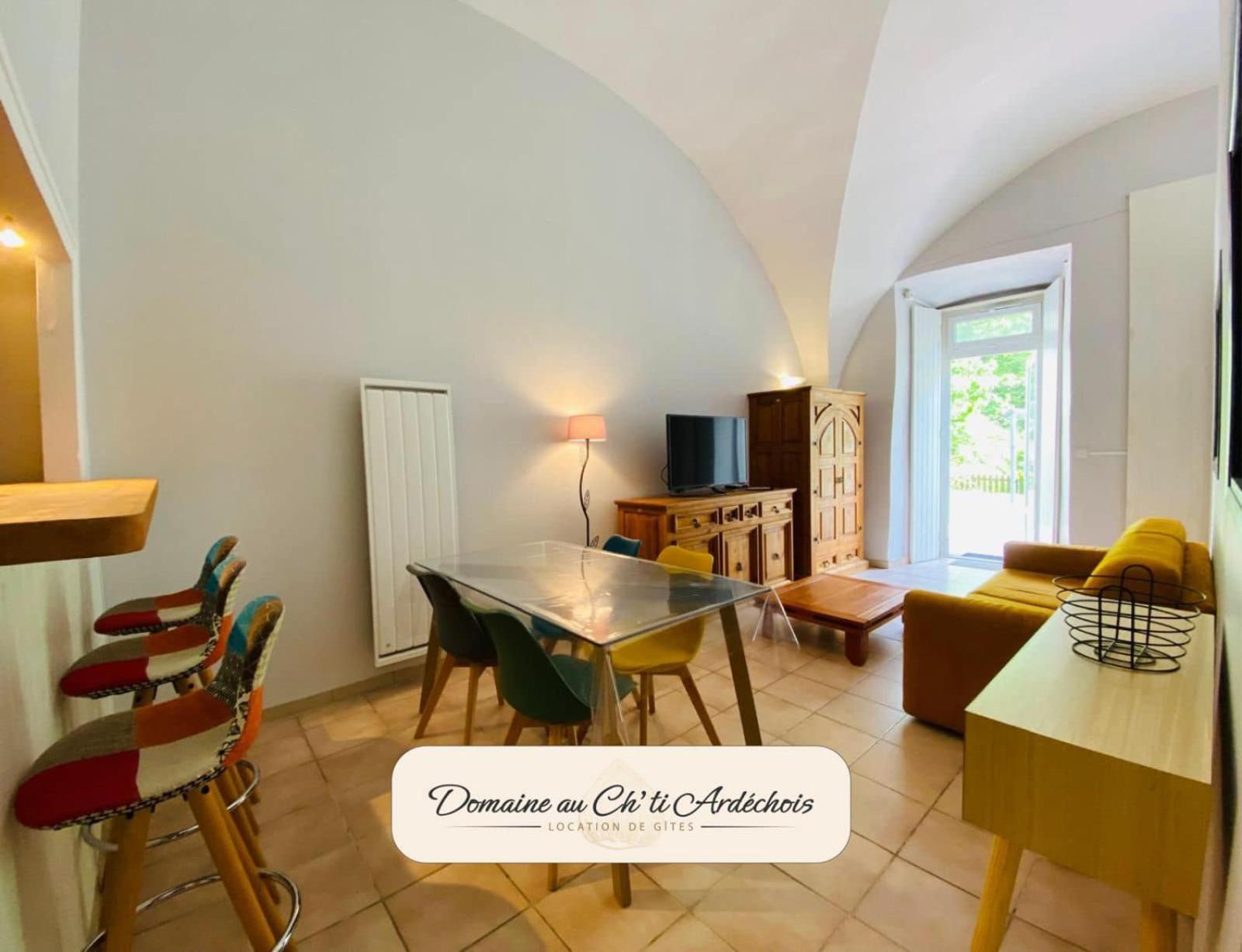 Rochessauve Gite De Groupe - Domaine Au Ch'Ti Ardechois מראה חיצוני תמונה