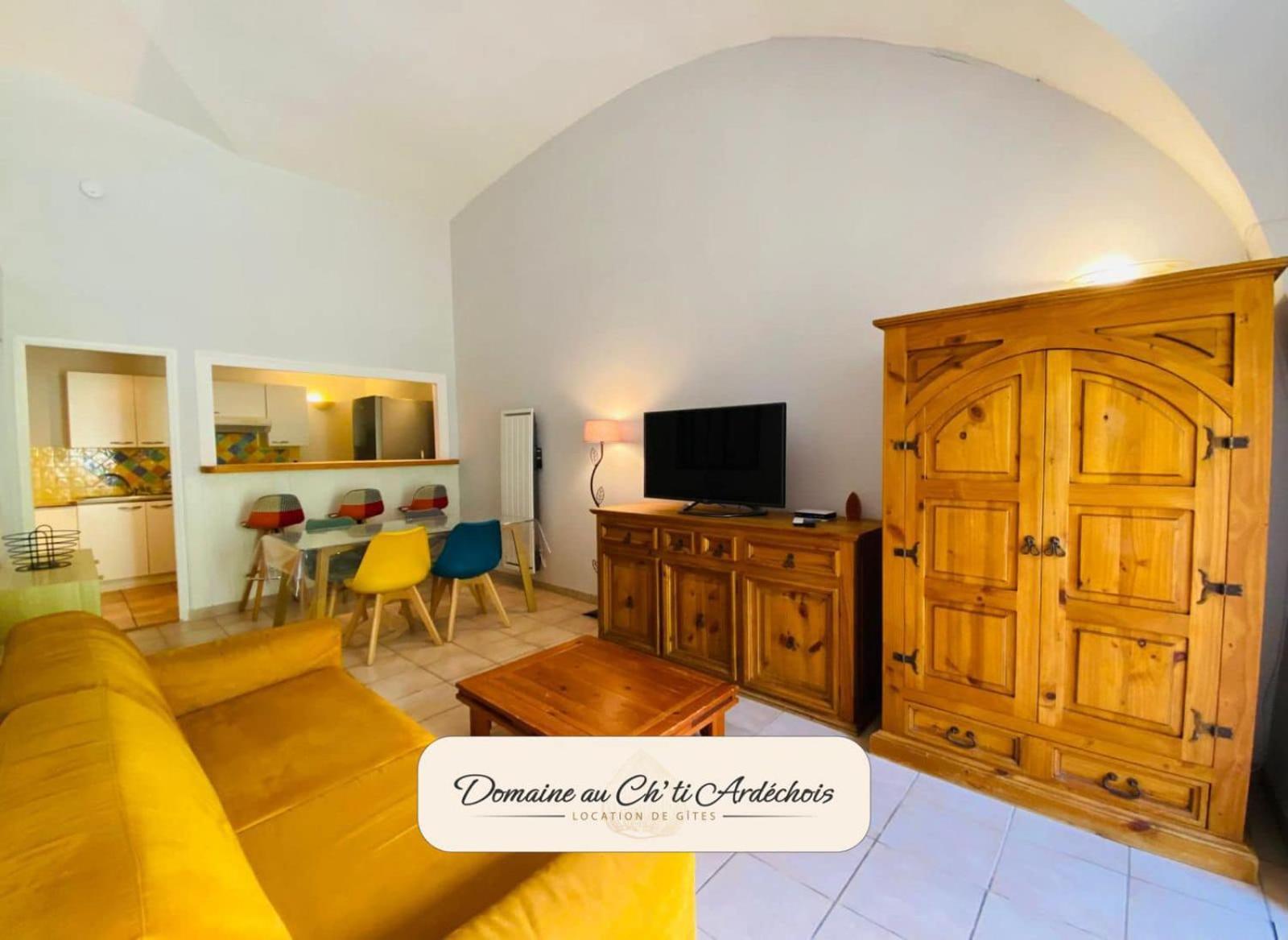 Rochessauve Gite De Groupe - Domaine Au Ch'Ti Ardechois מראה חיצוני תמונה