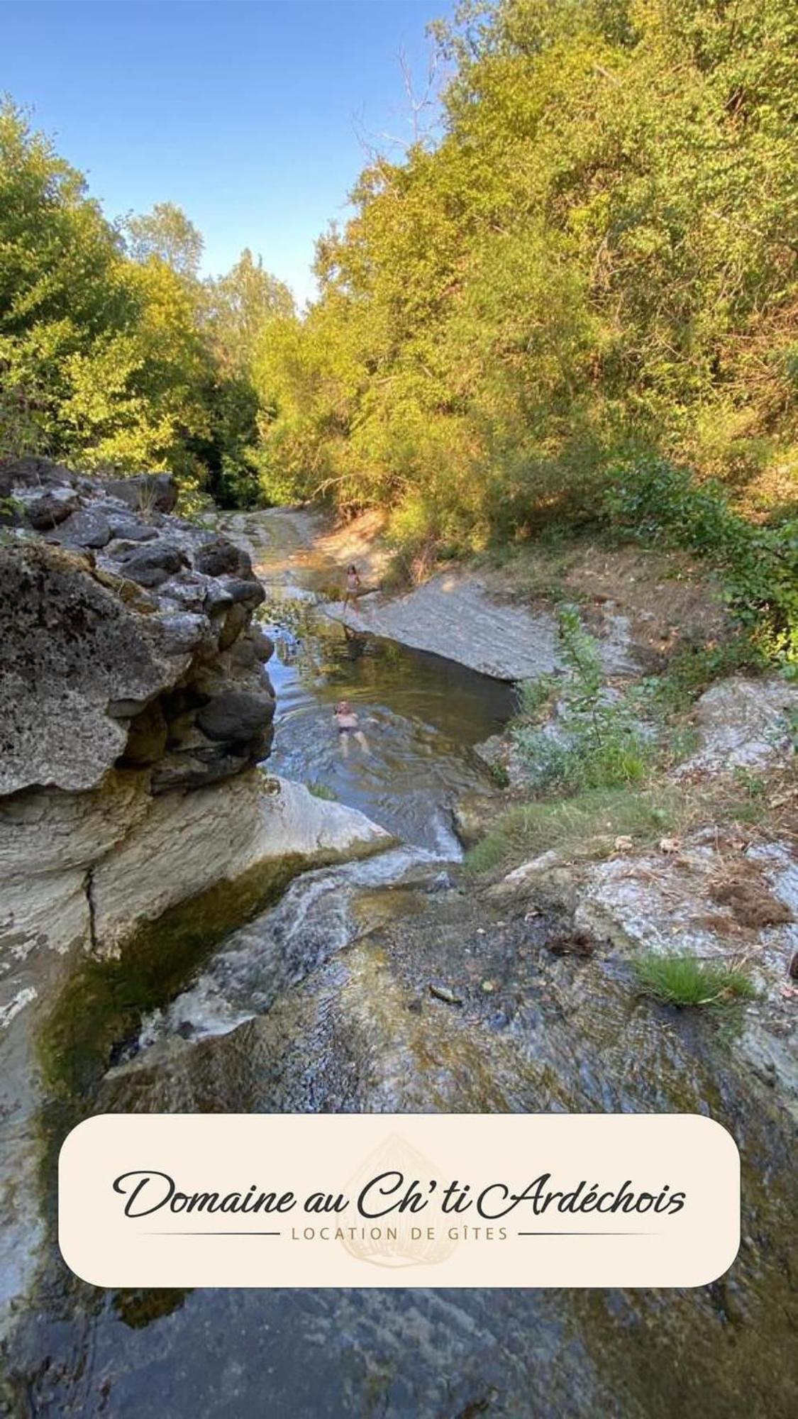 Rochessauve Gite De Groupe - Domaine Au Ch'Ti Ardechois מראה חיצוני תמונה