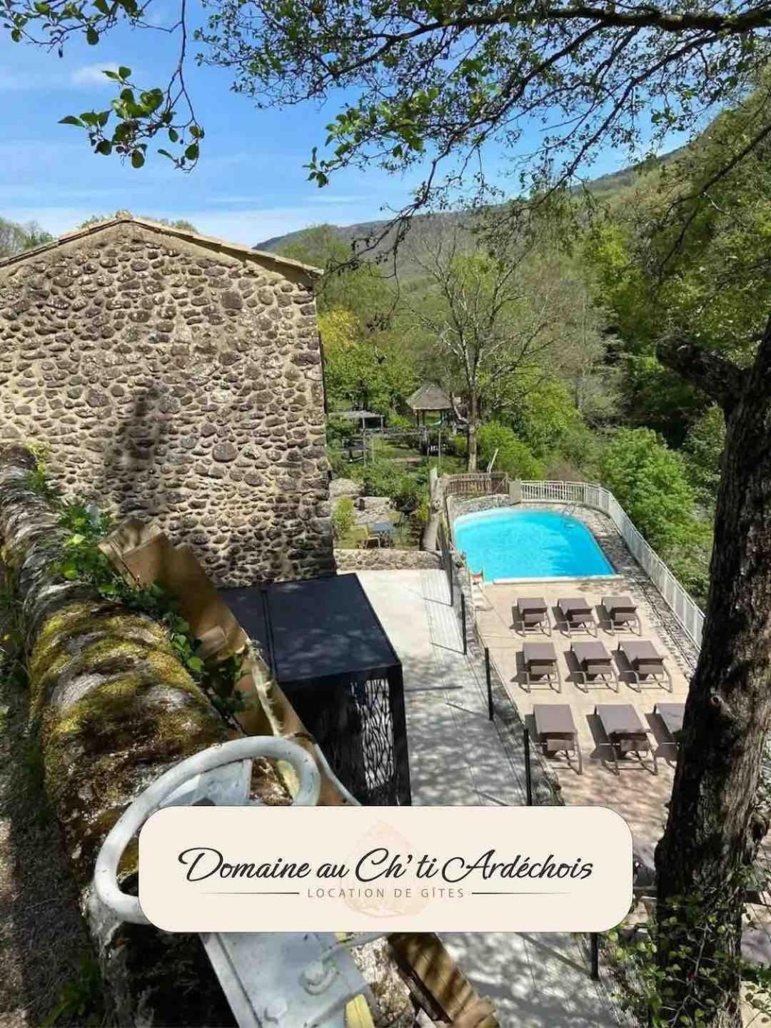 Rochessauve Gite De Groupe - Domaine Au Ch'Ti Ardechois מראה חיצוני תמונה