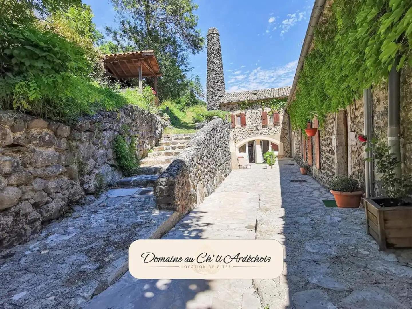 Rochessauve Gite De Groupe - Domaine Au Ch'Ti Ardechois מראה חיצוני תמונה
