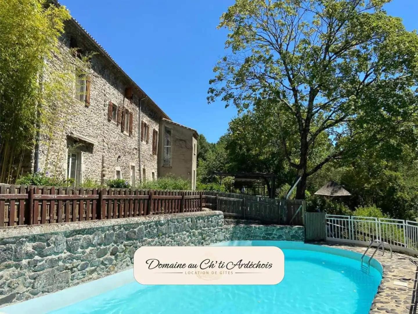 Rochessauve Gite De Groupe - Domaine Au Ch'Ti Ardechois מראה חיצוני תמונה